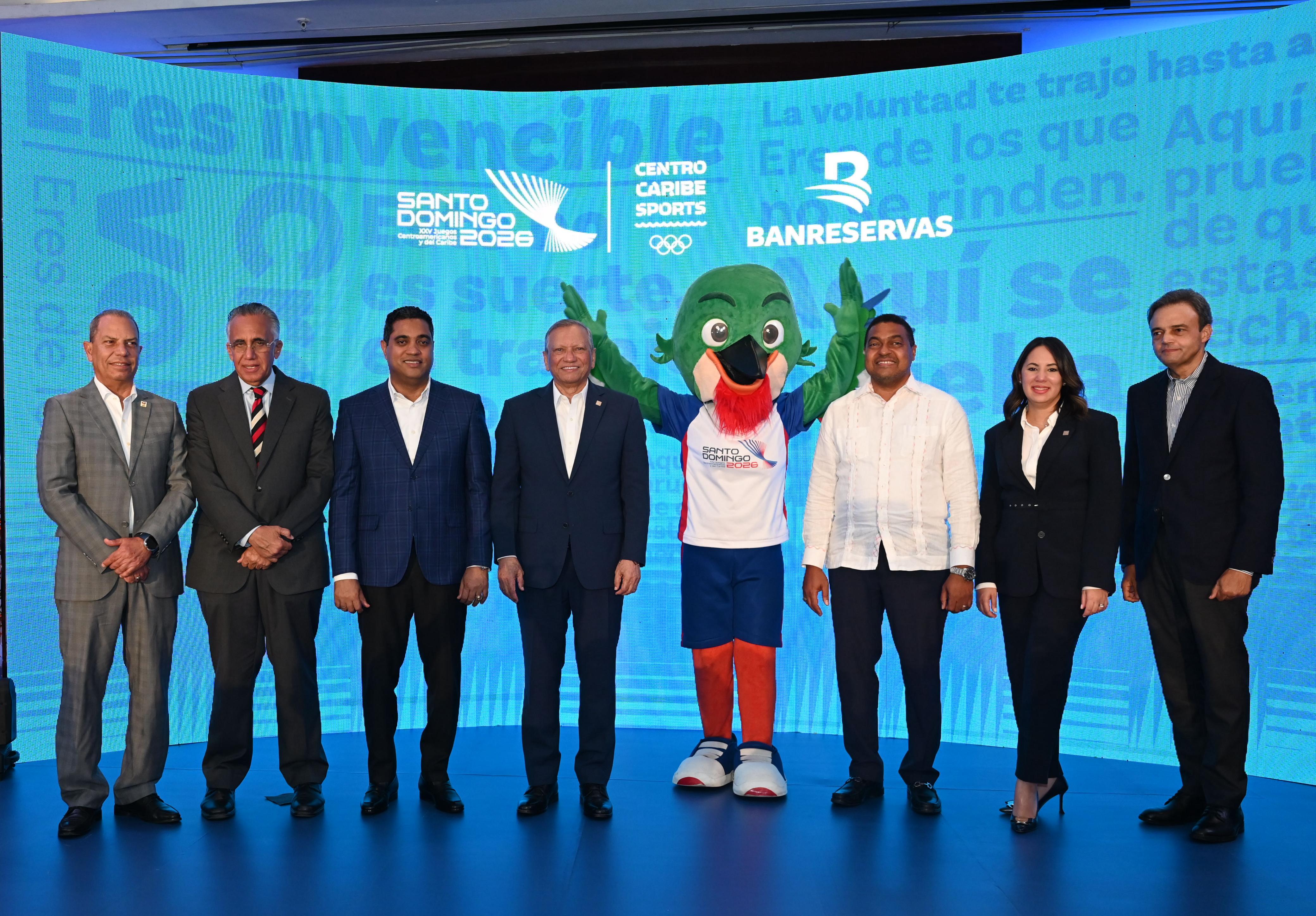 Banreservas anuncia respaldo a los Juegos Centroamericanos y del Caribe Santo Domingo 2026 como patrocinador oficial