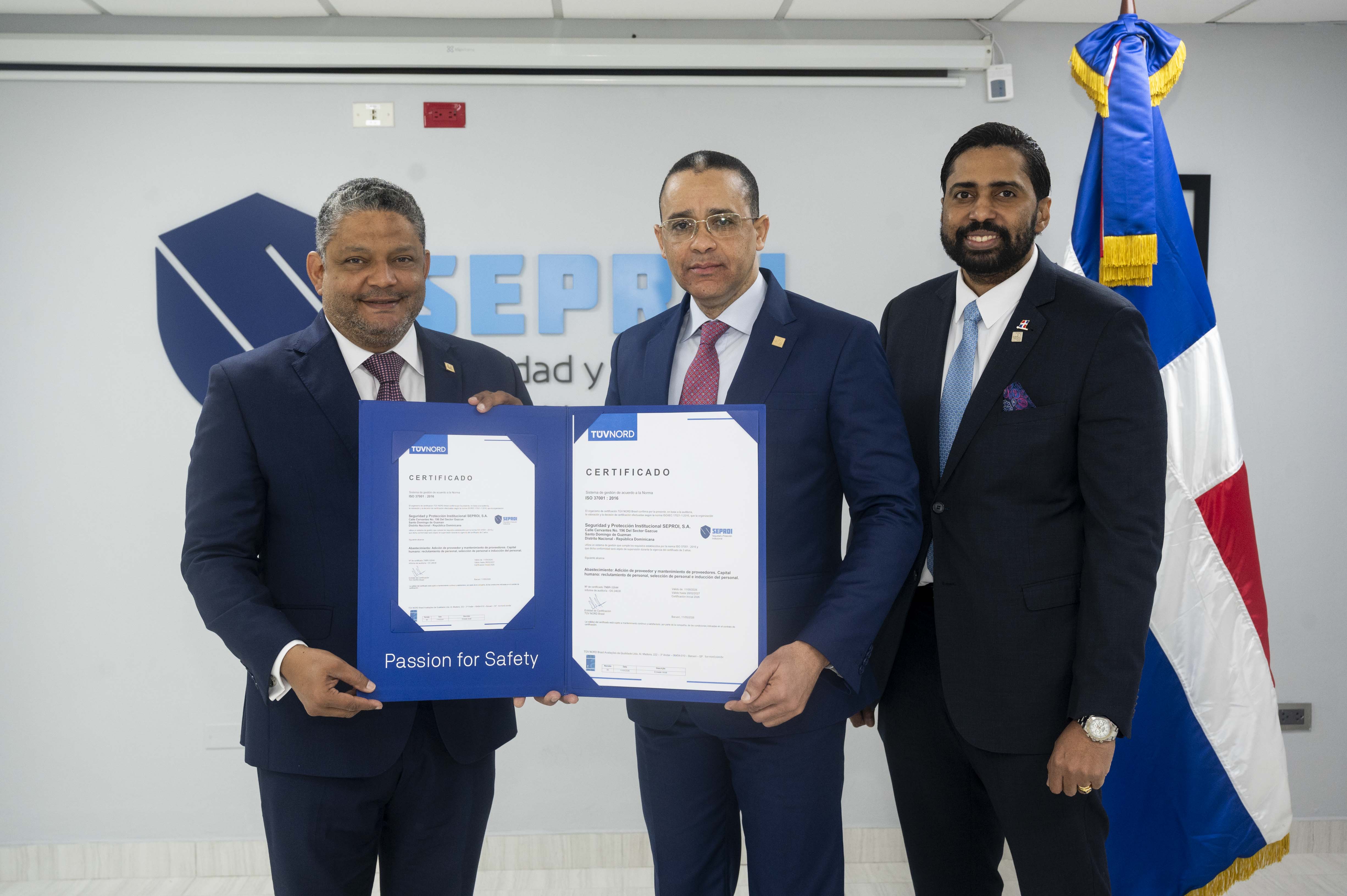 SEPROI obtiene certificacion ISO 37001 y se convierte en la primera empresa del sector con Sistema de Gestion Antisoborno certificado