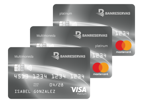 Visa y Mastercard Platinum